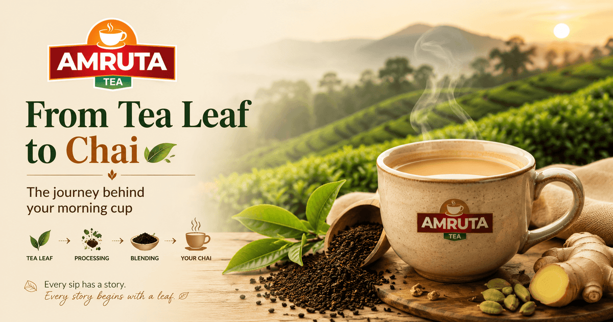 From Tea Leaf to Chai: The Journey Behind Your Morning Cup